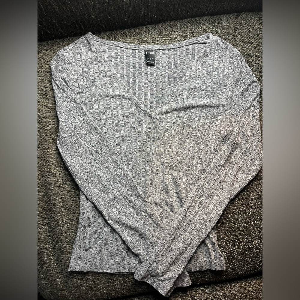 Long Sleeve V Neck